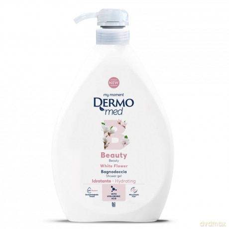 DERMOMED Żel pod prysznic Beauty White Flower 1000 ml
