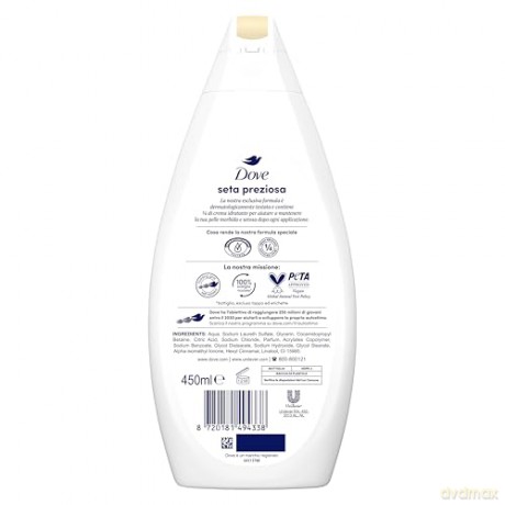 DOVE ŻEL pod prysznic 450 ml Seta preziosa
