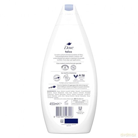 DOVE ŻEL pod prysznic 450 ml Talco