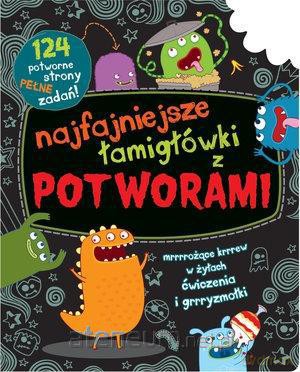 Najfajniejsze łamigłówki z potworami [KSIĄŻKA]
