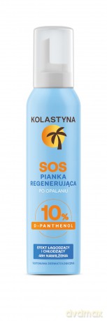 KOLASTYNA SOS Pianka regenerująca po opalaniu z 10% Pantenolem 100 ml