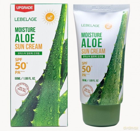 LEBELAGE Krem d/tw. SPF 50+ ALOE 50 ml