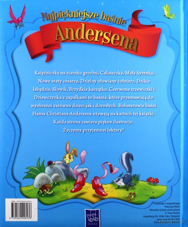 Najpiękniejsze baśnie Andersena (twarda) [KSIĄŻKA]