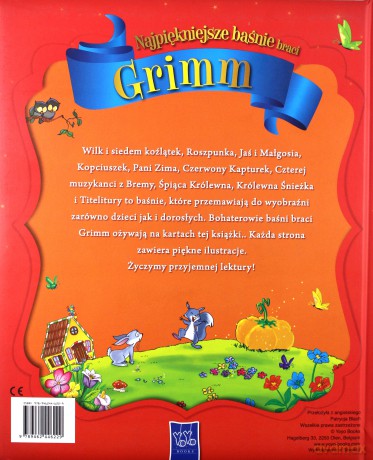 Najpiękniejsze baśnie braci Grimm (twarda) [KSIĄŻKA]