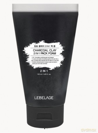 LEBELAGE Pianka-Maseczka d/twarzy CHACOAL 120 ml