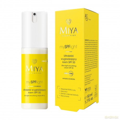MIYA mySPFlight Krem wygładzający SPF 50 50 ml