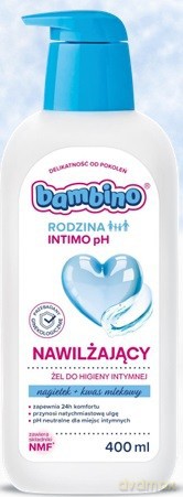 NIVEA BAMBINO RODZINA Intymna Żel 400 ml Nagietek