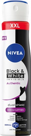 NIVEA DEO 250 ml Spray damski INVISIBLE AUTHENTIC