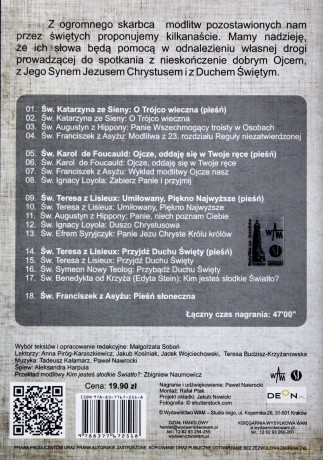 Najpiękniejsze modlitwy świętych [CD]