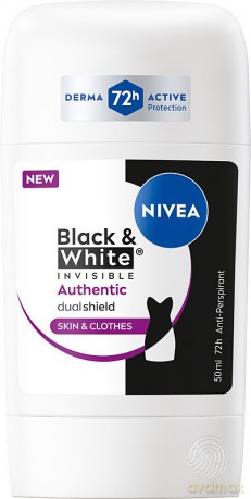 NIVEA DEO sztyft damskii B&W Authentic