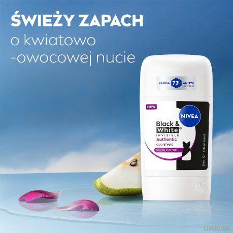 NIVEA DEO sztyft damskii B&W Authentic