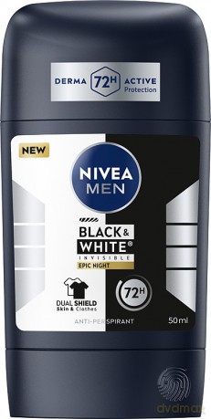 NIVEA DEO sztyft męski B&W Epic Night