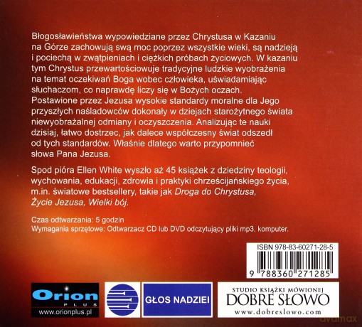 Najpiękniejsze nauki Jezusa Audiobook [AUDIOBOOK]