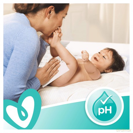 P&G PAMPERS Chusteczki nawilżane 52szt Sensitive
