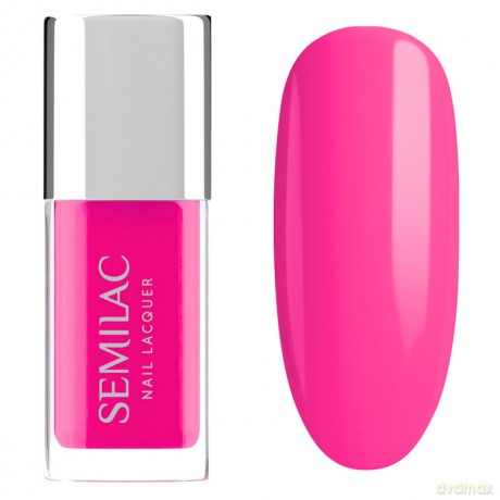 SEMILAC LAKIER KLASYCZNY 119 Neon Pink 9ml