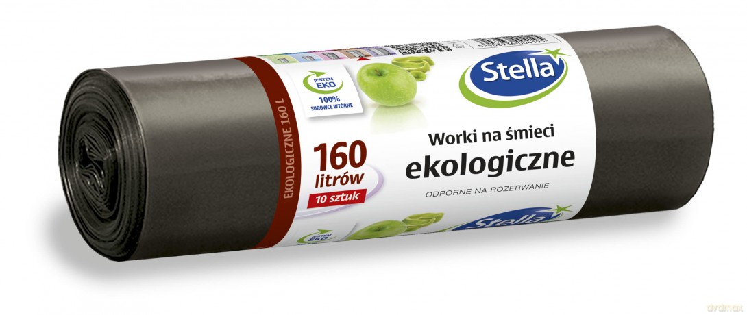 STELLA Worki na śmieci 160l a`10 ekologiczne