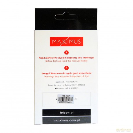 Bateria MAXXIMUS do LG K10 2017 2750mAh