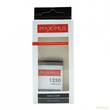 Bateria MAXXIMUS do NOKIA 3100, 3650, 3110c, E50, 6230 1250mAh BL-5C