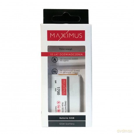 Bateria MAXXIMUS do NOKIA 3310 1700mAh