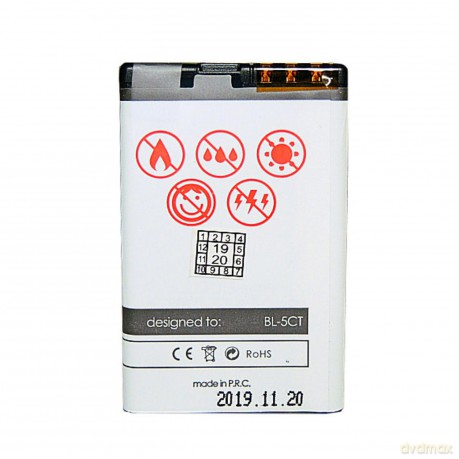 Bateria MAXXIMUS do NOKIA 5220XM, c3-01, c5, c6-01, 6303 1250mAh