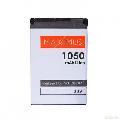 Bateria MAXXIMUS do NOKIA 5310XM, X3, 7230 1050mAh