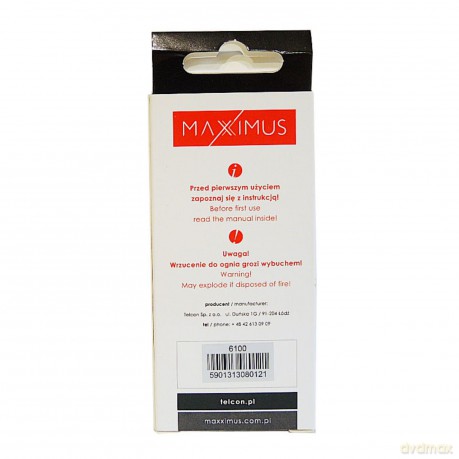 Bateria MAXXIMUS do NOKIA 6100, 6300, X2 1250mAh BL-4C