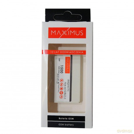 Bateria MAXXIMUS do NOKIA 6610 1500mAh