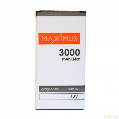 Bateria MAXXIMUS do SAMSUNGA G900 S5 3000mAh