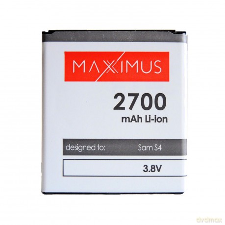 Bateria MAXXIMUS do SAMSUNGA i9500 S4 2700mAh