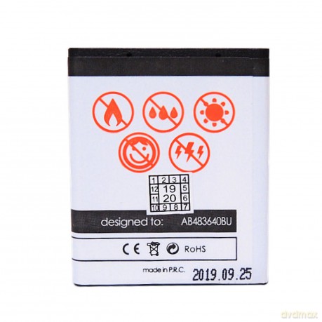Bateria MAXXIMUS do SAMSUNGA J600, M600, S8300, C3050, B3310, S7350 1000mAh