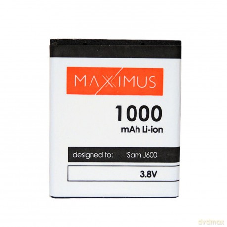 Bateria MAXXIMUS do SAMSUNGA J600, M600, S8300, C3050, B3310, S7350 1000mAh