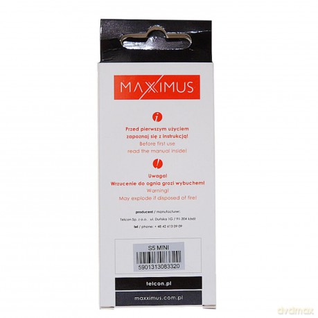 Bateria MAXXIMUS do SAMSUNGA S5 MINI 2300mAh