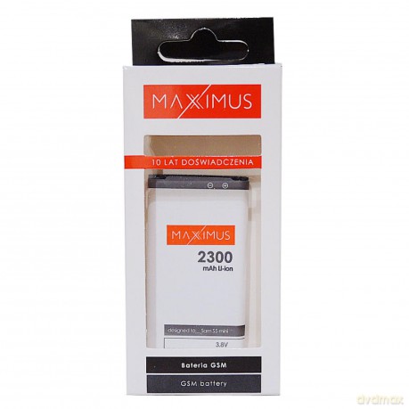 Bateria MAXXIMUS do SAMSUNGA S5 MINI 2300mAh