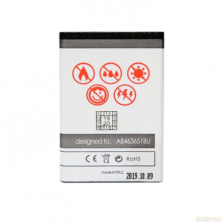Bateria MAXXIMUS do SAMSUNGA S5620, L700, S3650, B3410, S7070, S5610 1100mAh