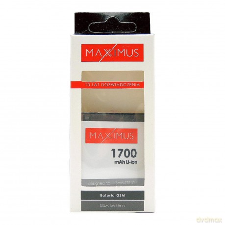 Bateria MAXXIMUS do SAMSUNGA S7710 XCOVERA 2 M950 1700mAh