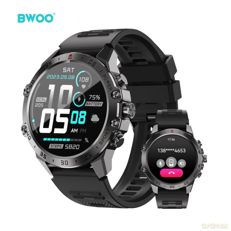 BWOO smartwatch WA-08 1,43 AMOLED czarny"