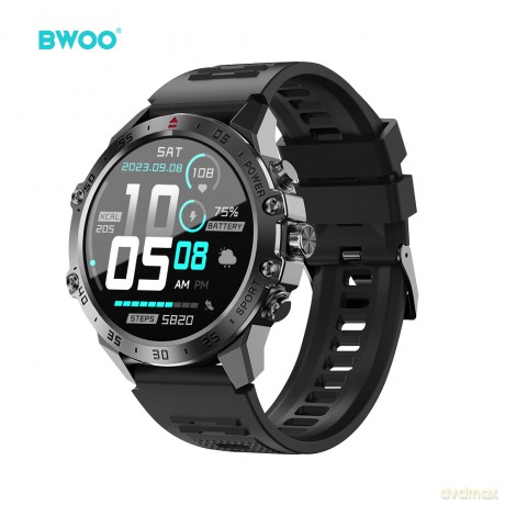 BWOO smartwatch WA-08 1,43 AMOLED czarny"