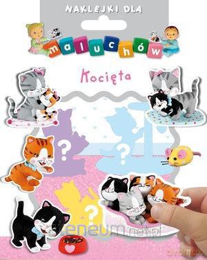 Naklejki dla maluchów. Kocięta (koperta) [KSIĄŻKA]