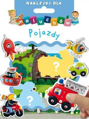 Naklejki dla maluchów. Pojazdy (koperta) [KSIĄŻKA]