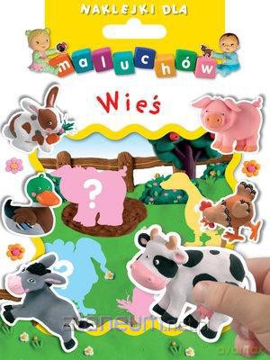 Naklejki dla maluchów. Wieś (koperta) [KSIĄŻKA]