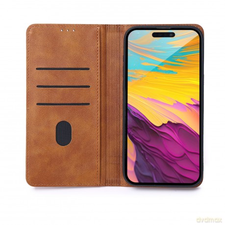 Etui Smart Seam do Xiaomi Redmi Note 15 Pro Plus 5G (EU) brązowe