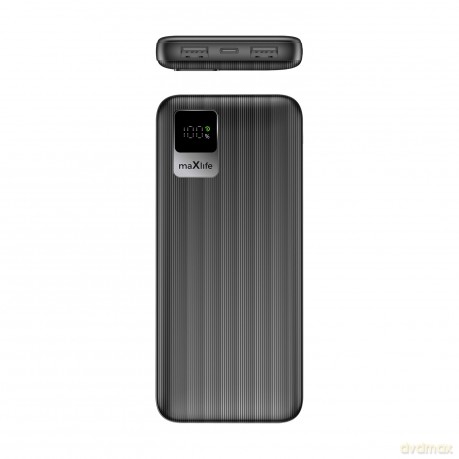 Maxlife power bank MXPB-07 10000 mAh czarny