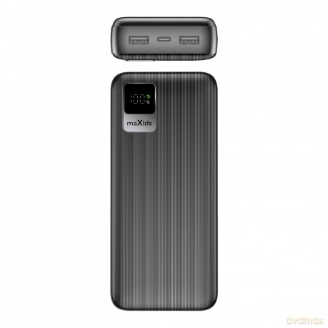 Maxlife power bank MXPB-07 20000 mAh czarny