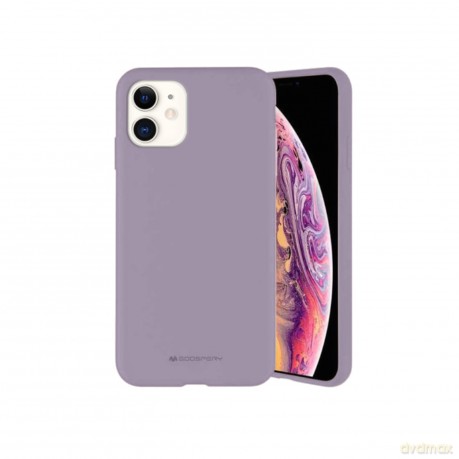 Mercury Silicone do iPhone 11 fioletowe