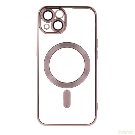 Nakładka Color Chrome Mag do Samsung Galaxy A57 5G różowo-złota