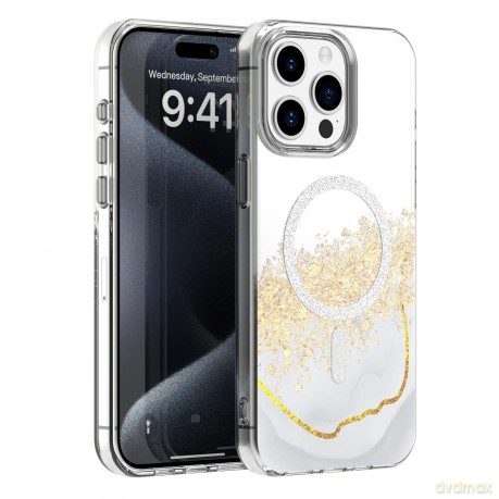 Nakładka Epoxy Mag do iPhone 14 Pro 6,1" biała