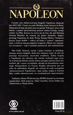 Napoleon. Nieśmiertelny ze Świętej Heleny Tom 4 [KSIĄŻKA]