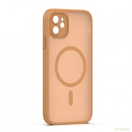 Nakładka Mag Matt do iPhone 11 brązowa camera protection