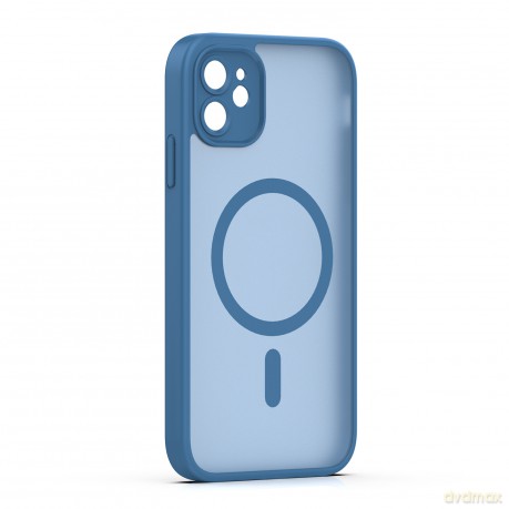 Nakładka Mag Matt do iPhone 11 ciemnoniebieska camera protection