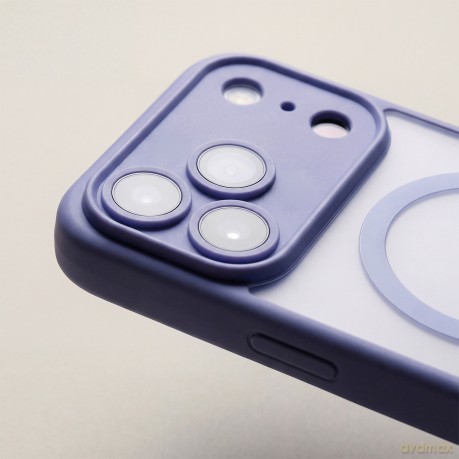 Nakładka Mag Matt do iPhone 11 jasnoniebieska camera protection